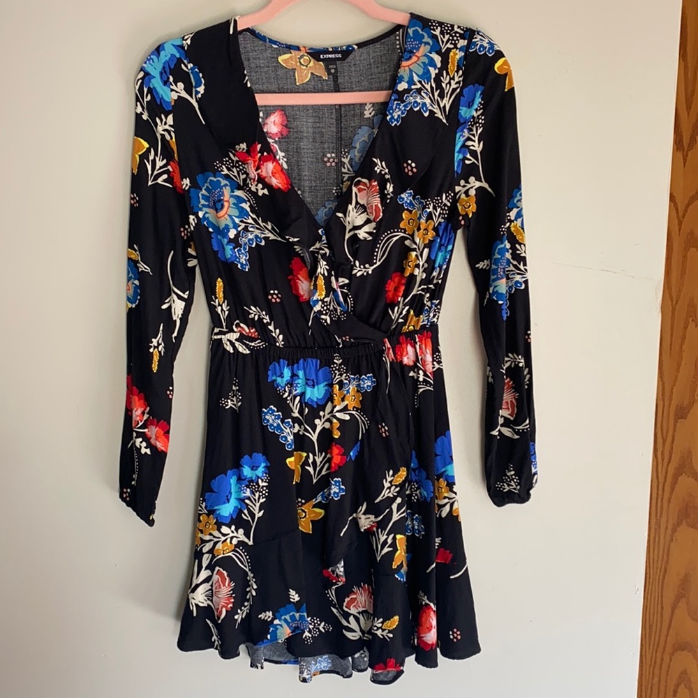 Express Floral Dress - XS